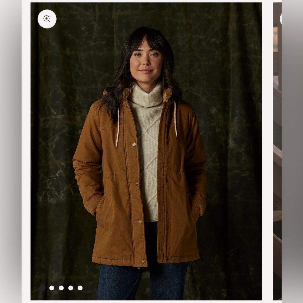 NWOT The Normal Brand Betsie Canvas Coat